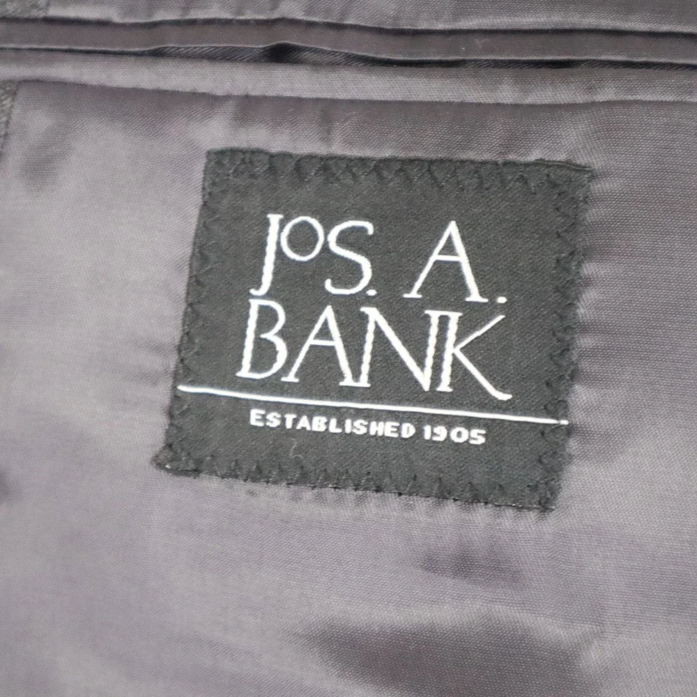 Jos A Bank Executive Collection Suit Jacket Blazer Mens 48 Regular Wool Cashmere